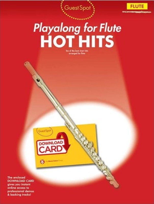 Guest Spot Playalong for Flute Hot Hits