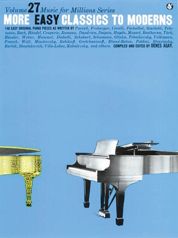 More Easy Classics to Moderns Piano Mfm27