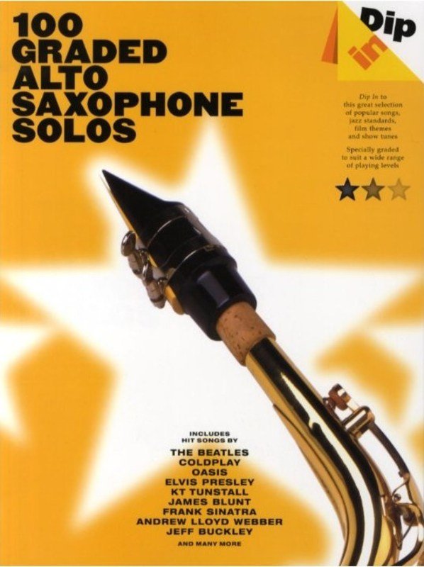 Dip in 100 Graded Alto Sax Solos