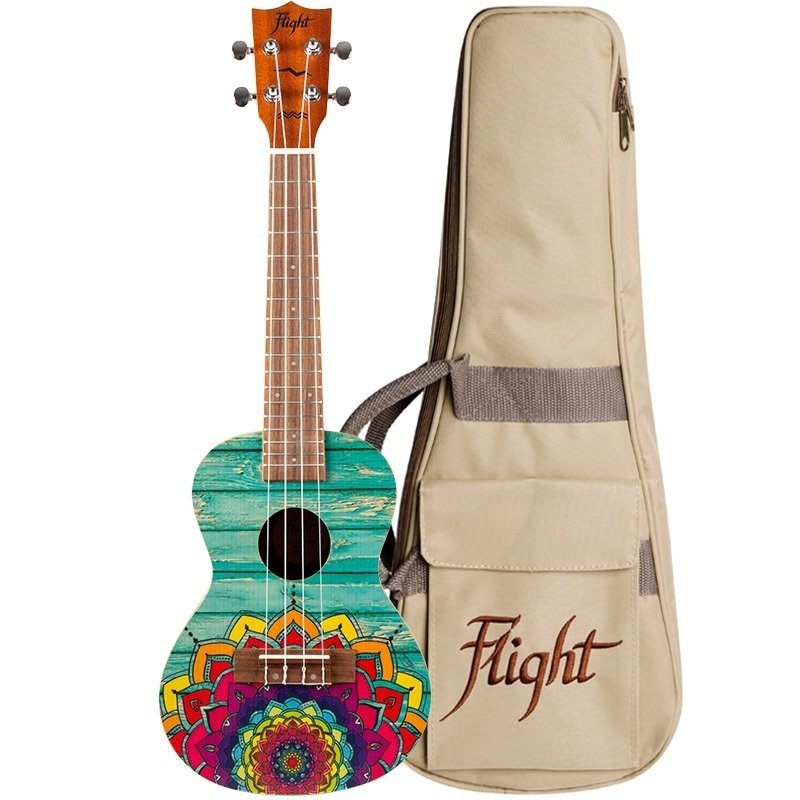 Flight Auc33 Mansion Concert Ukulele W/bag
