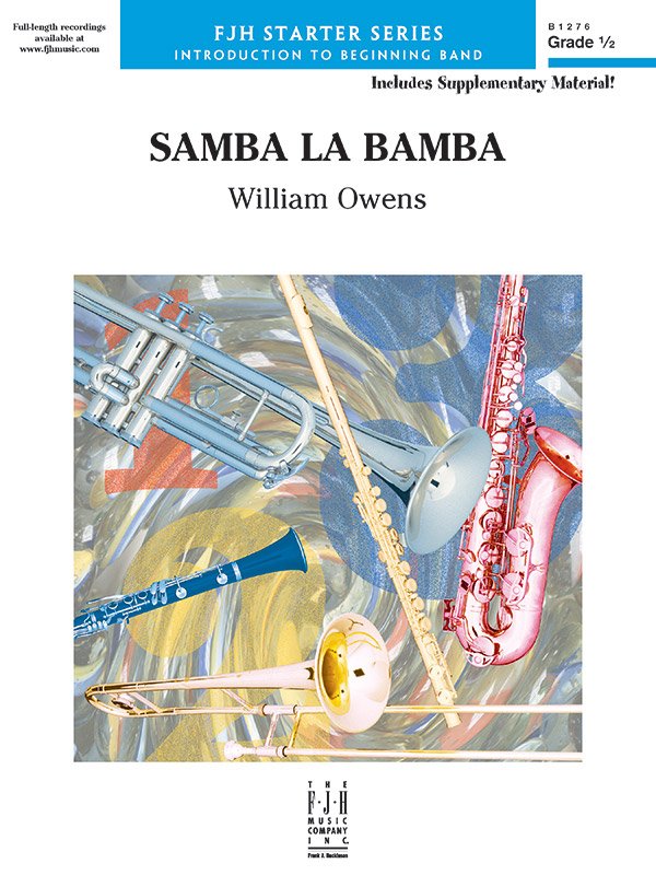 Samba La Bamba for Concert Band Cb0.5 Full Score
