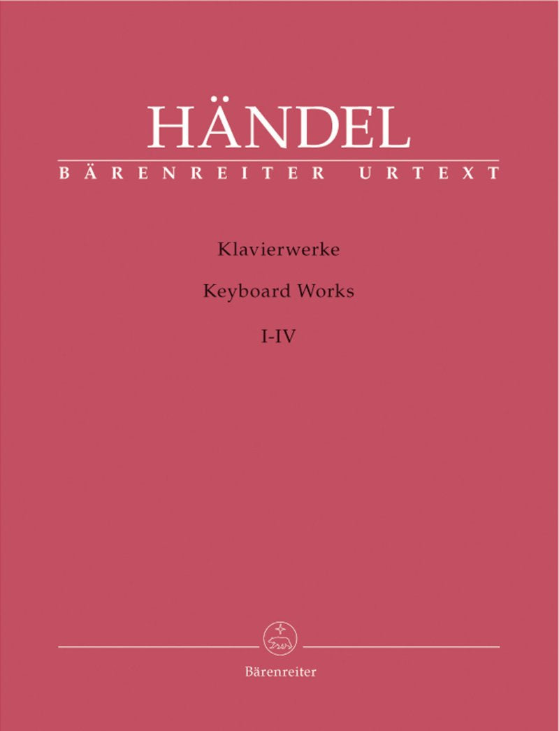Handel - Keyboard Works Vol 1-4 Urtext