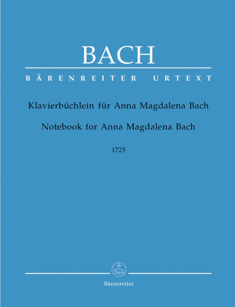 Bach - Notebook for Anna Magdalena Bach 1725 Piano