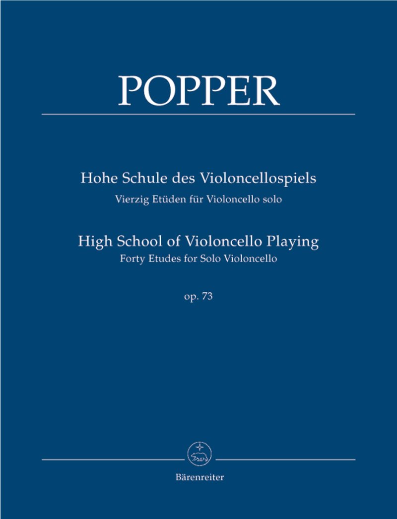 Popper - High School of Cello Playing 40 Etudes Op 73