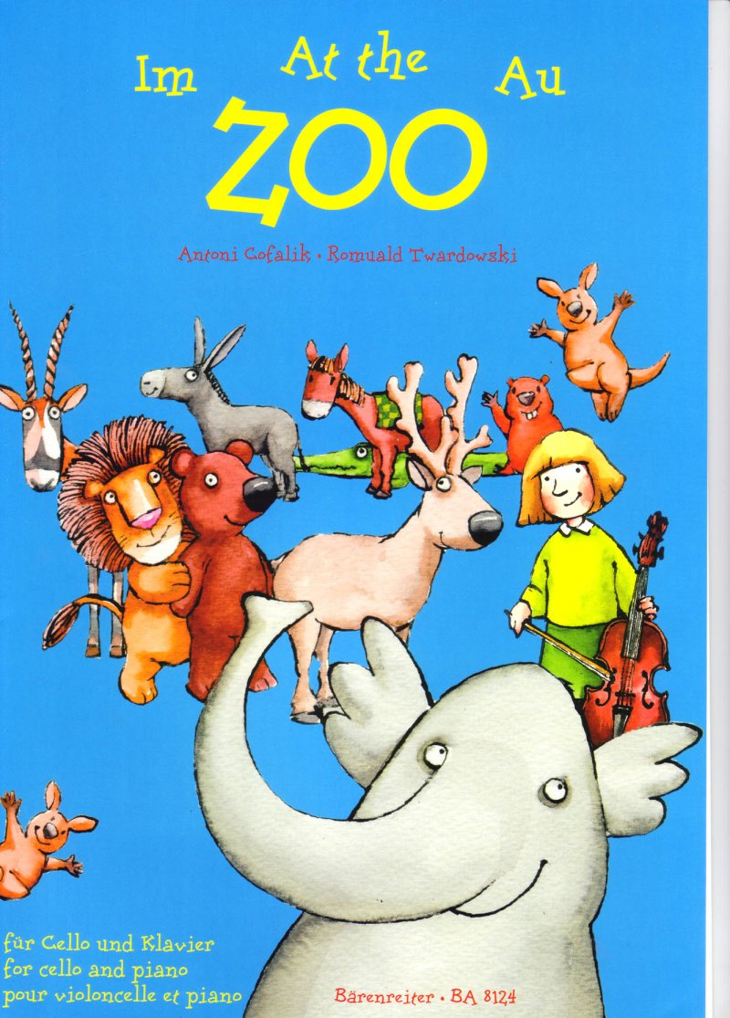 At the Zoo 15 Easy Pieces for Beginners Vc Pno