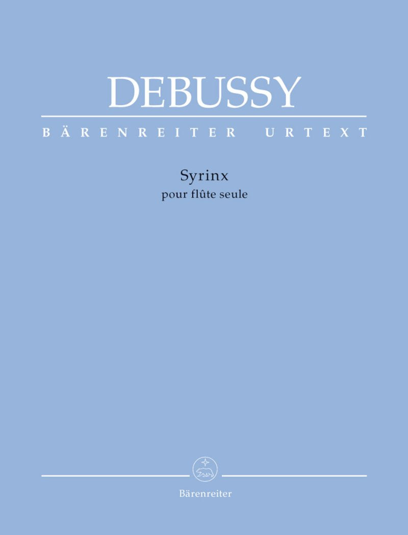 Debussy - Syrinx Flute Solo Urtext