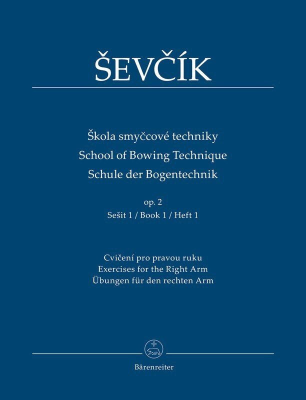 School of Bowing Technique Op 2 Bk 1
