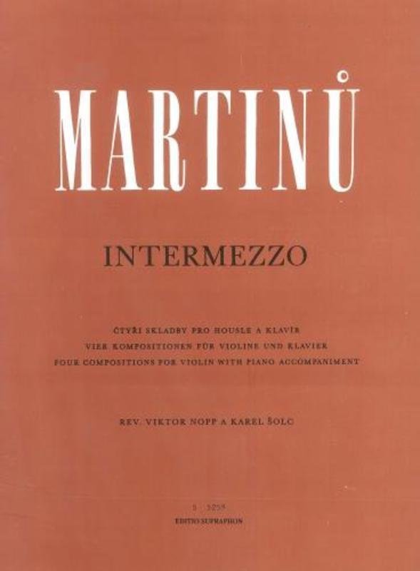 Intermezzo Vln Pno