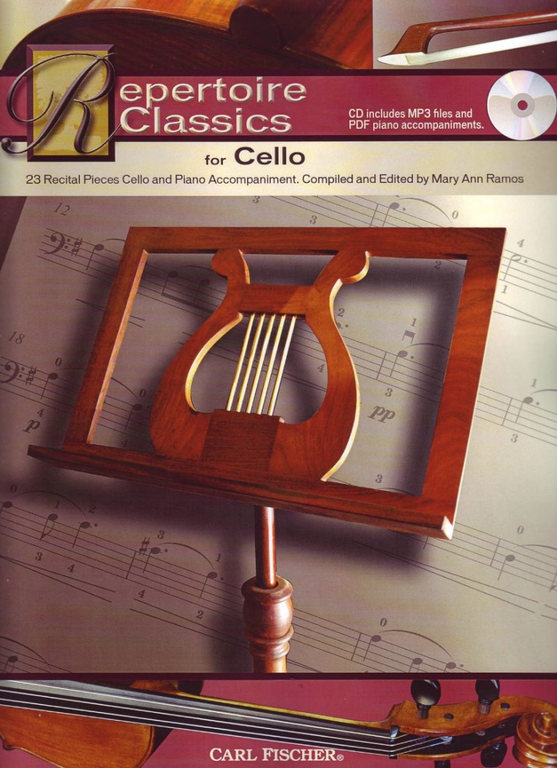 Repertoire Classics for Cello Bk/cd