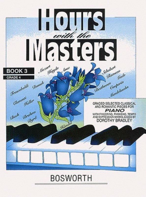 Hours With the Masters Bk 3 Gr 4 Piano