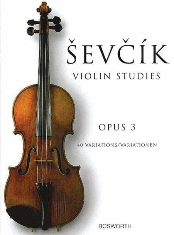 Sevcik - 40 Variations Op 3 Violin New Ed