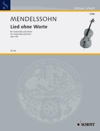 Mendelssohn - Song Without Words Op 109 Cello/piano