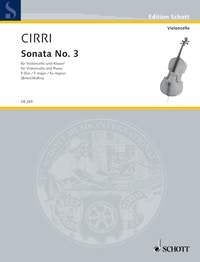Cirri - Sonata No 3 F Major Cello/piano