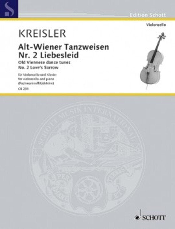Kreisler - Liebesleid Cello/piano