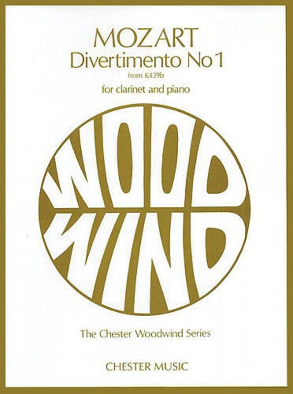 Mozart - Divertimento No 1 Clarinet/piano