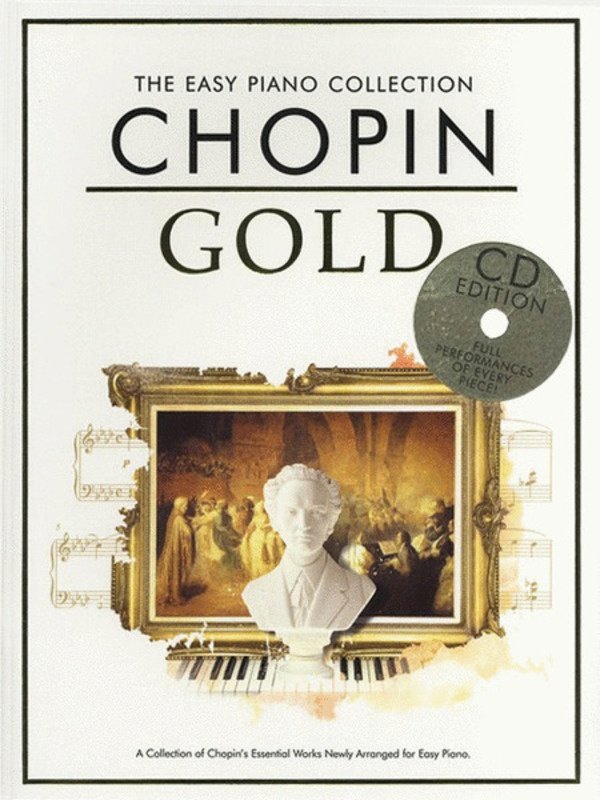 Easy Piano Collection Chopin Gold Bk/cd