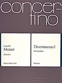 L Mozart - Divertimento I Full Score