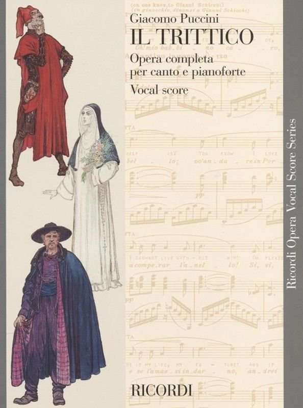 Puccini - Il Trittico Vocal Score Ita/eng