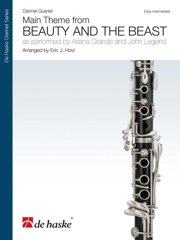 Beauty and the Beast Clarinet Quartet Sc/pts