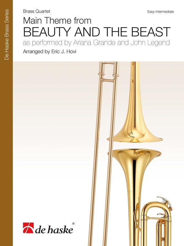 Beauty and the Beast Brass Quartet Sc/pts