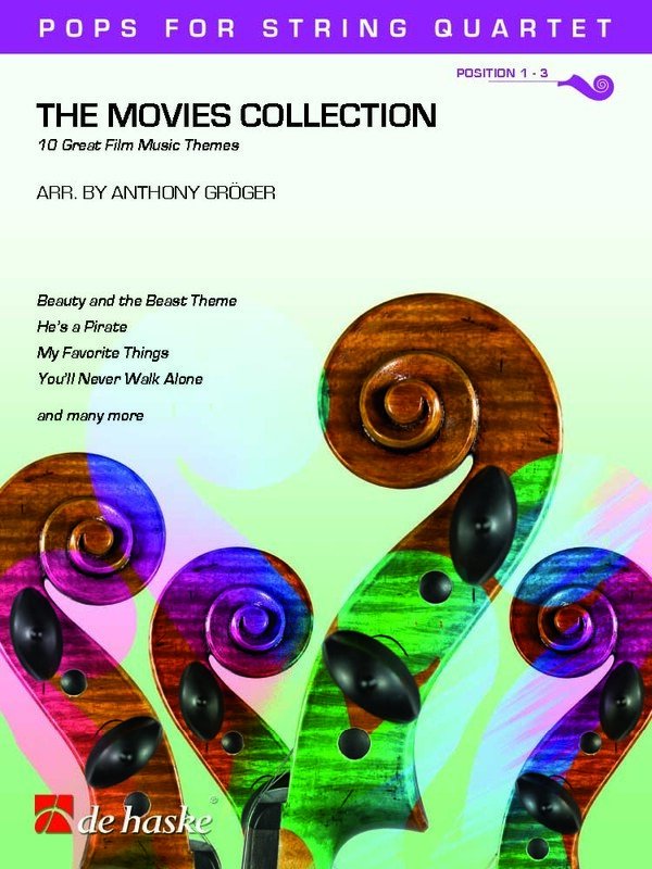 The Movies Collection String Quartet Sc/pts