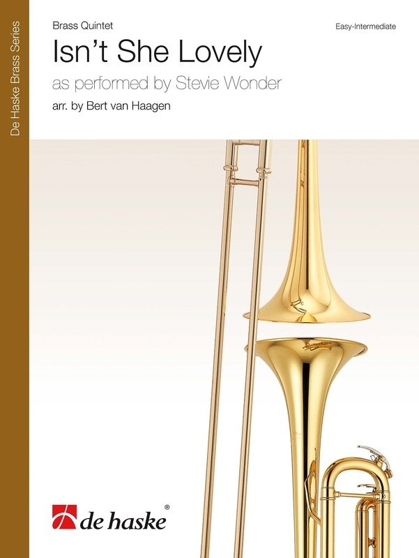 Isnt She Lovely Brass Quintet Sc/pts