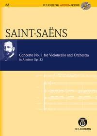 Saint-Saens - Cello Concerto No 1 Op 33 Study Score Bk/cd