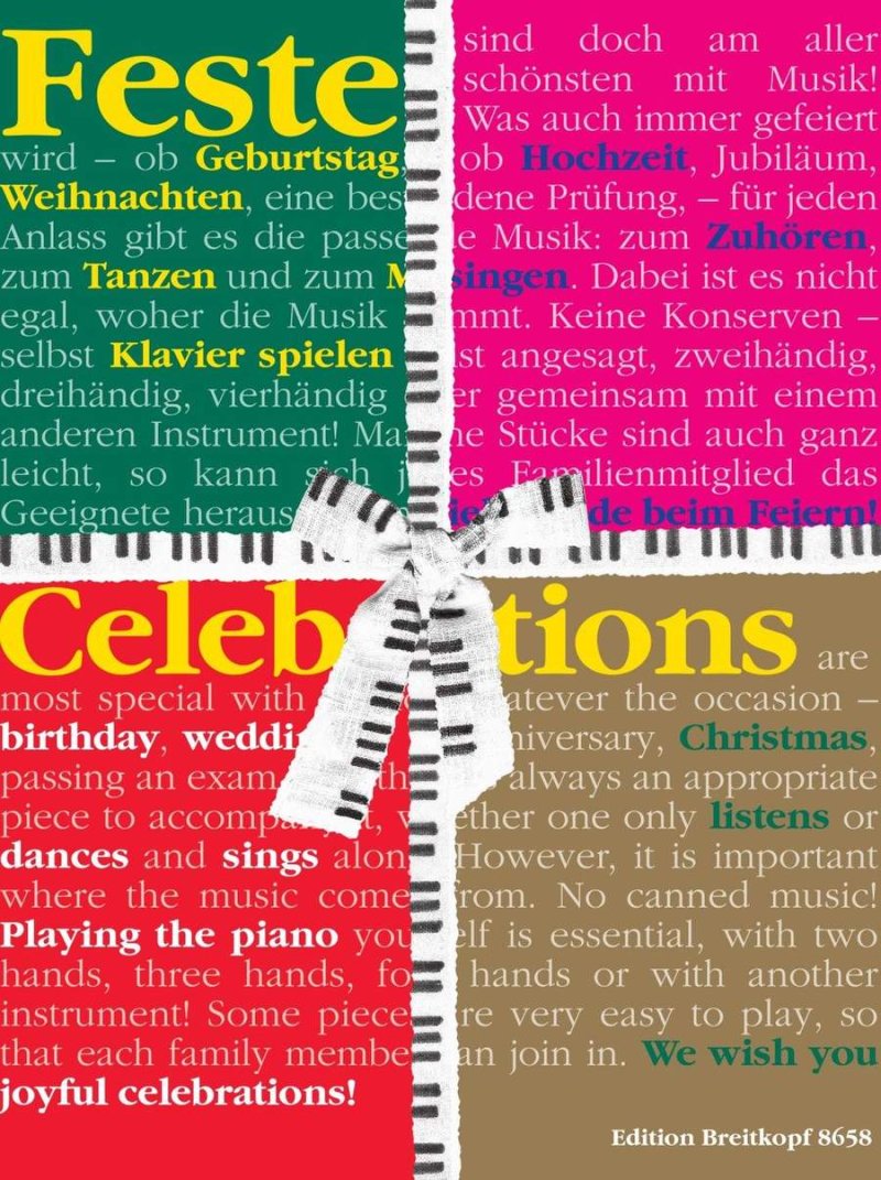 Celebrations Piano Pieces for Special Occasions