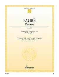 Faure - Pavane Op 50 for Trumpet/piano