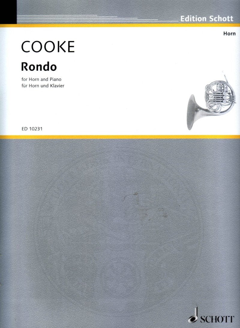 Cooke - Rondo B Flat French Horn/piano