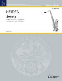 Heiden - Sonata Alto Sax/piano