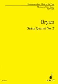 Bryars - String Quartet No 2 Study Score