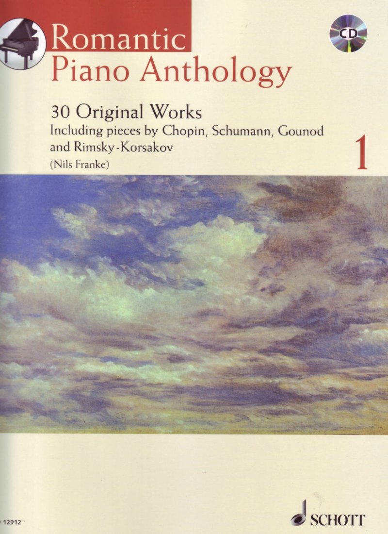 Romantic Piano Anthology Bk 1 Bk/cd