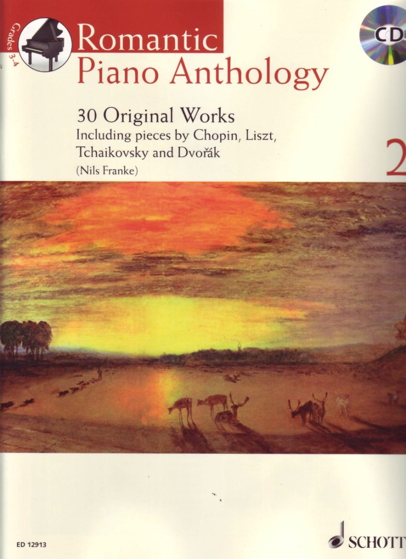 Romantic Piano Anthology Bk 2 Bk/cd