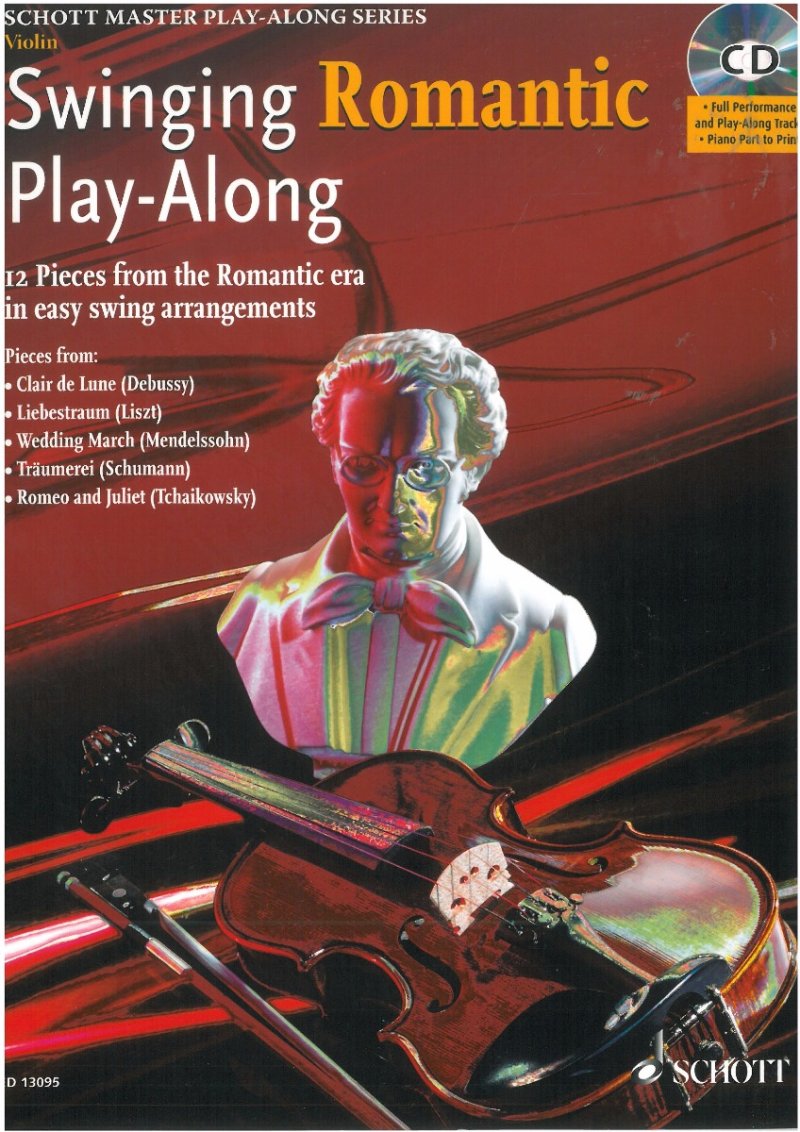 Swinging Romantic Play Along Vln Bk/cd