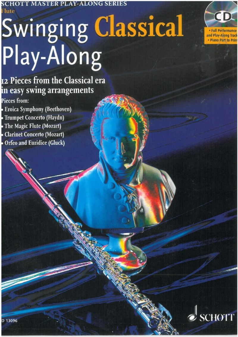 Swinging Classical Play Along Flute Bk/cd