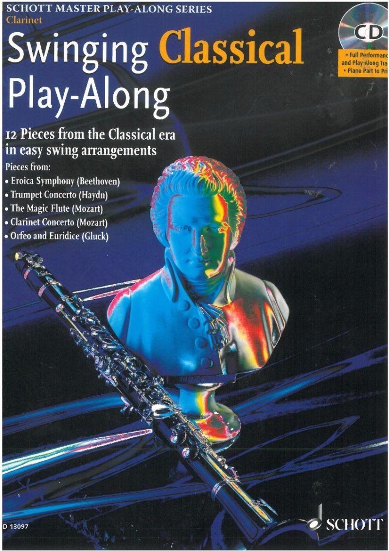Swinging Classical Play Along Clarinet Bk/cd
