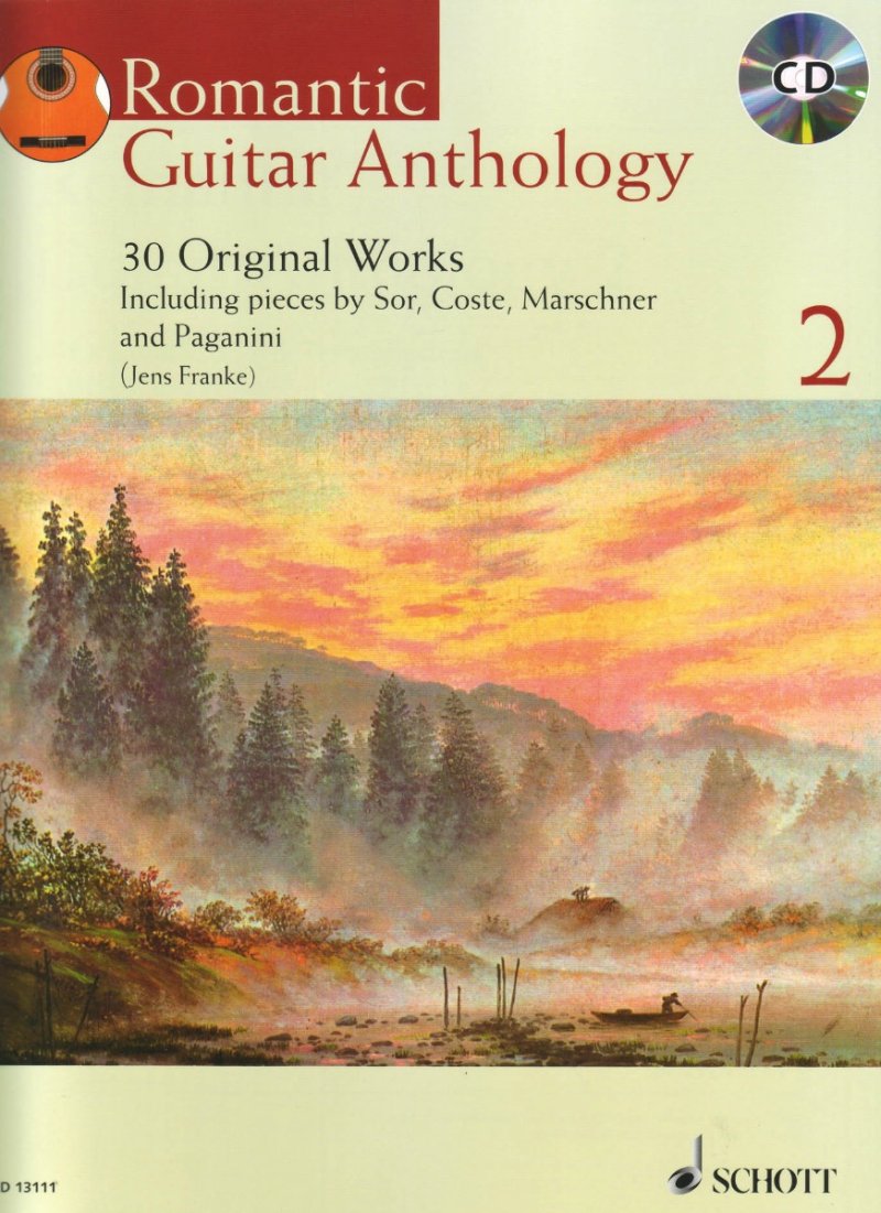 Romantic Guitar Anthology Bk 2 Bk/cd