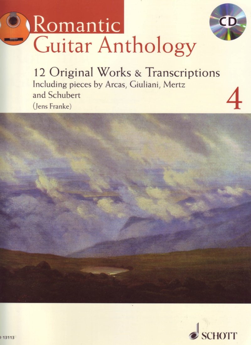 Romantic Guitar Anthology Bk 4 Bk/cd