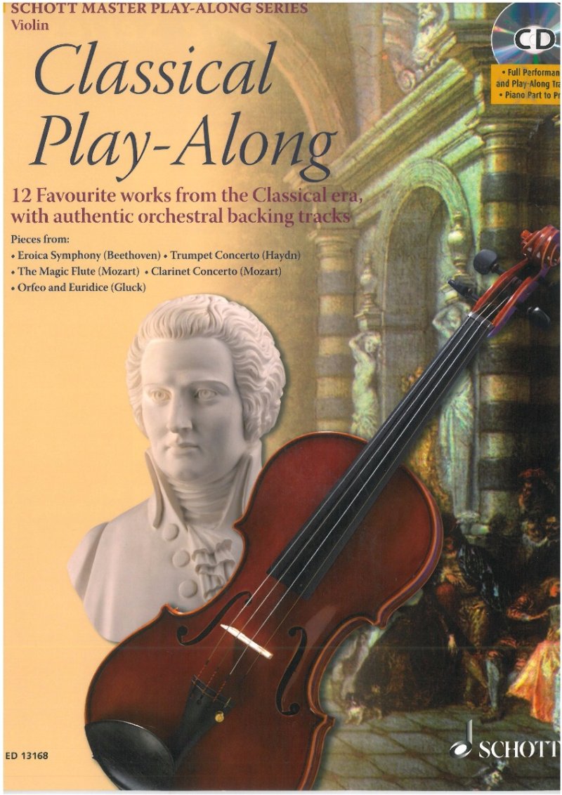 Classical Play Along Violin Bk/cd