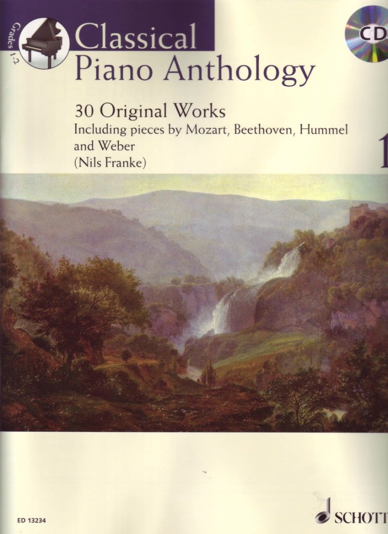 CLASSICAL PIANO ANTHOLOGY VOL 1 BK/CD
