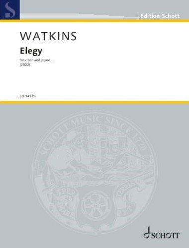 Watkins - Elegy for Violin/piano