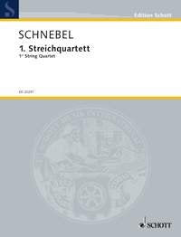 Schnebel - 1st String Quartet in Space Sc/pts