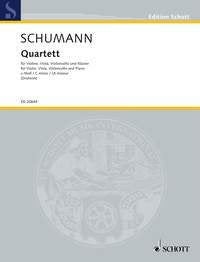 Schumann - Quartet C Minor for Violin/viola/cello/piano