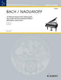 3 Bach Piano Transcriptions Bwv 622 Bwv 244 Bwv 245 Piano