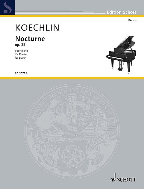 Koechlin - Nocturne Op 33 for Piano