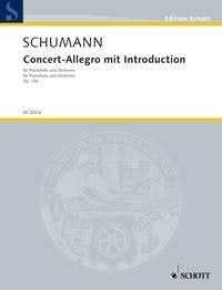 Schumann - Concert Allegro With Intro Op 134 Score
