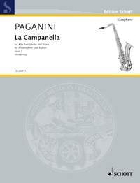 Paganini - La Campanella Op 7 (short Version) Alto Sax/piano
