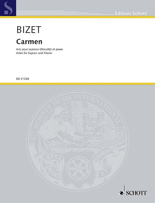 Bizet - Carmen Arias for Soprano (michaela) and Piano