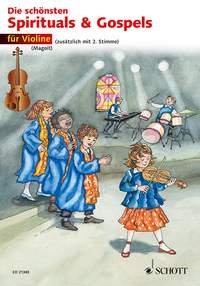 Most Beautiful Spirituals & Gospels Easy 1-2 Violins